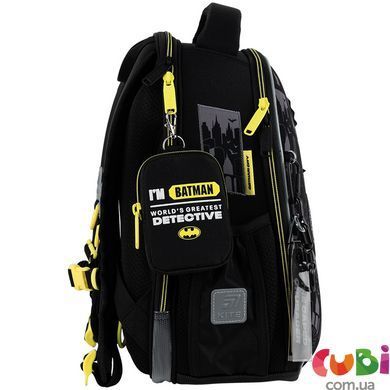 Рюкзак шкільний каркасний Kite Education DC Batman DC25-555S, комбінований