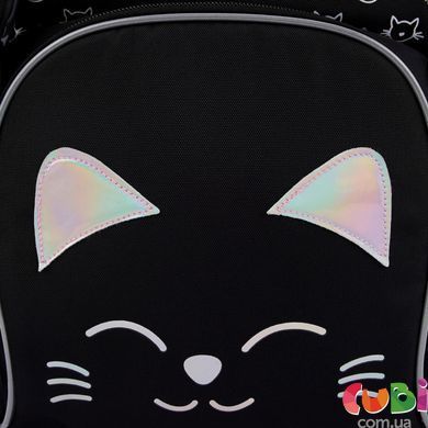 Рюкзак школьный полукаркасный YES S-100 Smiling Cats (559871), комбинированый