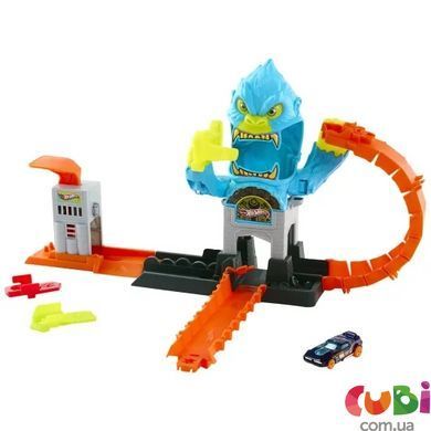 Игровой набор Автомойка: Мегапетля серии Изменения цвета Hot Wheels (JHL97)