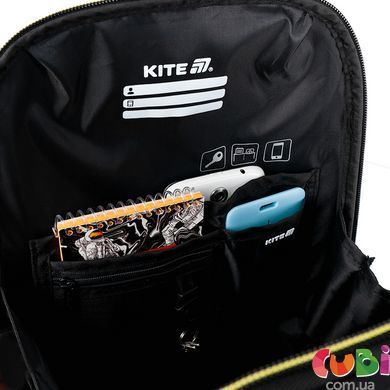 Рюкзак шкільний каркасний Kite Education DC Batman DC25-555S, комбінований