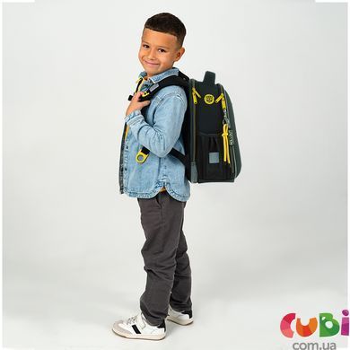 Рюкзак Kite Education каркасный 555 TF (TF26-555S), Чорний