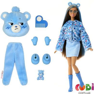 Лялька Barbie Cutie Reveal серії Care Bears &ndash; Ведмедик Буркотун, JCN96, комбінований