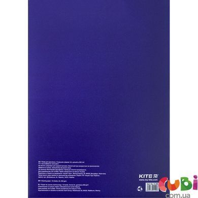 Бумага для черчения А4, 10 листов, 200г/м2, Kite Classic (K-269)
