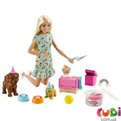 Игровой набор Вечеринка щенков Barbie (GXV75)