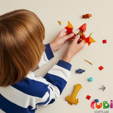 Конструктор дитячий ТМ Lego Атака повсталого дракона Кая (71801)