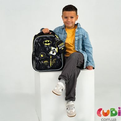 Рюкзак шкільний каркасний Kite Education DC Batman DC25-555S, комбінований