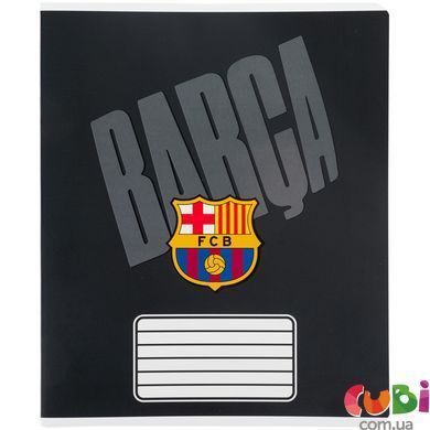 Зошит шкільний Kite FC Barcelona (BC26-236), 18 аркушів, клітинка