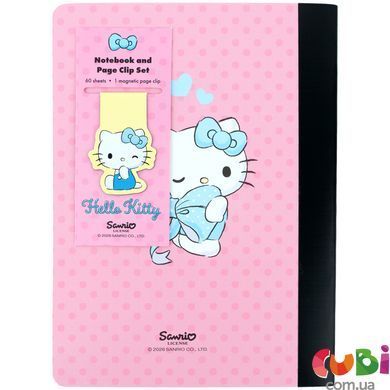 Блокнот з магнітною закладкою Kite Hello Kitty (HK26-192-1), А5, 60 аркушів, клітинка