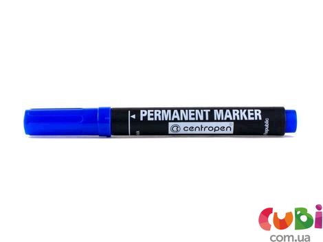 Маркер Permanent 2,5 мм круглый синий (8566)