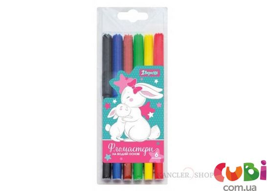 650453 войлочные ручки 1 Вересня 6 цвета кролика
