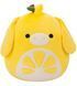 М'яка іграшка SQUISHMALLOWS &ndash; ВІСЛЮЧОК-ЛИМОНЧИК КЛЕМЕНТ (30 см), комбінований