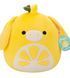 М'яка іграшка SQUISHMALLOWS &ndash; ВІСЛЮЧОК-ЛИМОНЧИК КЛЕМЕНТ (30 см), комбінований