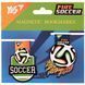 Закладки магнитные Yes "Football", 2шт (708111)