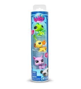 Ігровий набір LITTLEST PET SHOP &ndash; НАСТРІЙ ДИКОЇ ПРИРОДИ (3 фігурки, аксес.), комбінований