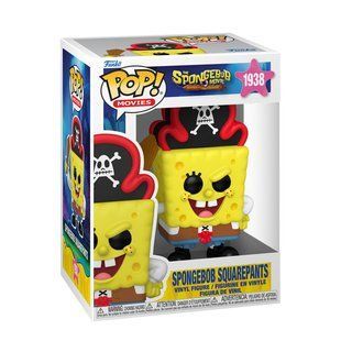 Ігрова фігурка FUNKO POP! серії "Губка Боб" - ПІРАТ ГУБКА БОБ (83590), комбінований