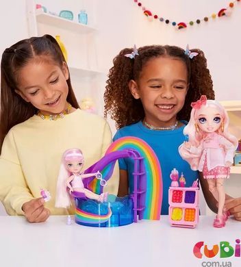 Ігровий набір з лялькою RAINBOW HIGH серії "Littles" &ndash; ВЕСЕЛКОВЕ СВЯТО В БАСЕЙНІ (з аксес.), комбінований