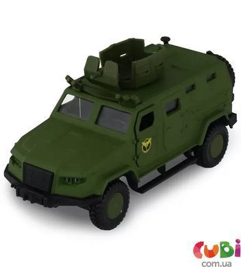 Модель серии "Шевроны Героев" &ndash; КОЗАК 2М1 &ndash; "ГУР МО"