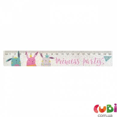 Лінійка 20 см "Princess party" (370509)