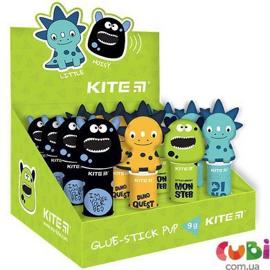 Клей-олівець PVP Kite K24-131 з фігурним ковпачком