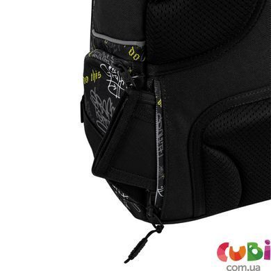 Рюкзак Kite Education teens 727M-4 (K26-727M-4), чорний, принт