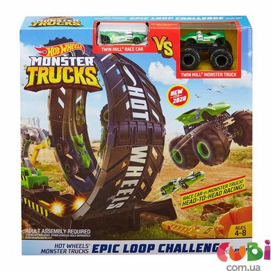 Ігровий набір Hot Wheels Monster Trucks Монстро-петля (GKY00)