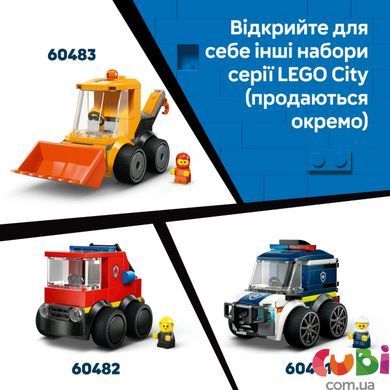 Конструткор Lego City Автомобили &mdash; Игровой автомобиль для гонки (60484)