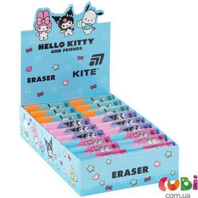 Гумка кольорова Kite Hello Kitty and Friends (HK26-1269), асорті