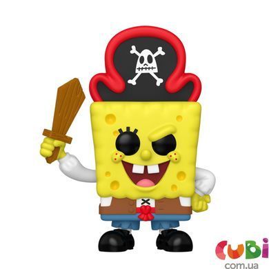 Ігрова фігурка FUNKO POP! серії "Губка Боб" - ПІРАТ ГУБКА БОБ (83590), комбінований