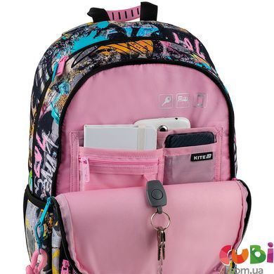 Школьный рюкзак Kite Education "Уличное Искусство" K25-585M-3, комбинированый
