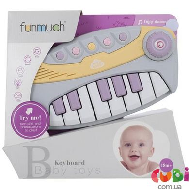 Музыкальная игрушка Funmuch ПИАНИНО со световыми эффектами, FM777-3