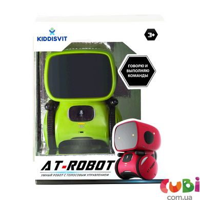 Интерактивный робот с голосовым управлением – AT-ROBOT (зелёный)