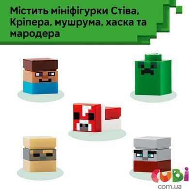 Конструктор Lego Minecraft Минибиомы (21589)