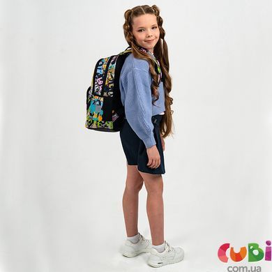 Школьный рюкзак Kite Education "Уличное Искусство" K25-585M-3, комбинированый