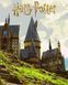 Набор для росписи по номерам WB Harry Potter: Пейзаж Хогвартса с красками металлик 40х50см (KHO5232)