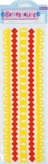Наклейки для творчості "Тасьма", жовта і помаранчева (951698)