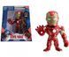 Фигурка металлическая Marvel 4. Железный человек, 10 см, 8+ (253221010), комбинированый