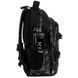 Рюкзак Kite Education teens 727M-4 (K26-727M-4), чорний, принт