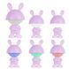 Светильник-ночник с аккумулятором LED "Сонный Кролик" Kite Dreamy Bunny K25-315-1-5, фиолетовый