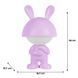 Светильник-ночник с аккумулятором LED "Сонный Кролик" Kite Dreamy Bunny K25-315-1-5, фиолетовый