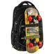 Рюкзак Kite Education teens 727M-4 (K26-727M-4), чорний, принт