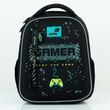 Рюкзак Kite Education каркасний 555 Play the Game (K26-555S-9), Чорний