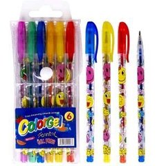 Набір ручок ароматизованих гелевих 6 кольорів (805-6)