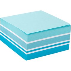 2327-70-A Блок паперу з клейким шаром75x75мм, 400арк, паст.ас.блак. куб.