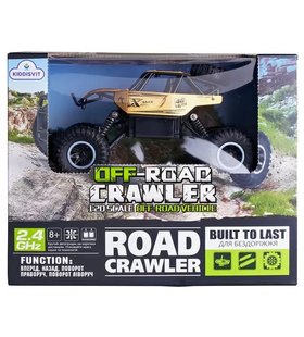 Автомобіль OFF-ROAD CRAWLER з р/к - ROCK SPORT (золотий, акум. 3,6V, метал. корпус, 1:20)