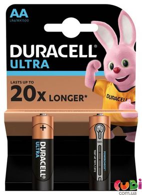 Батарейка DURACELL LR06 KPD 20 лютого Ultra уп. 1x2 шт. (5005813)