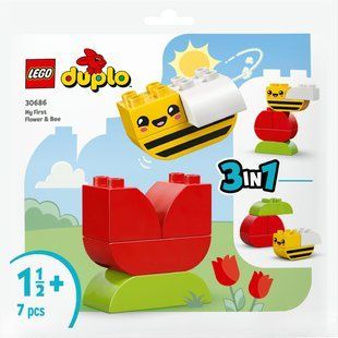 Конструктор Lego DUPLO Мой первый цветок и пчелка (30686)