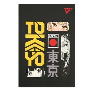 Тетрадь Yes А4/60 л. с вырубкой "Tokyo", клетка (682020)