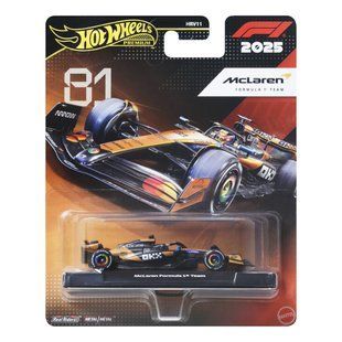 Коллекционный болид McLaren Oscar Piastri #81 Formula 1 Hot Wheels (JKD81)