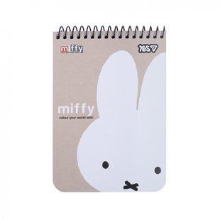 Тетрадь для записей Yes А6/80 ед. спираль "Miffy" (152273)