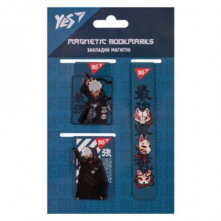 Закладки магнитные Yes "Anime", 3 шт (708359)